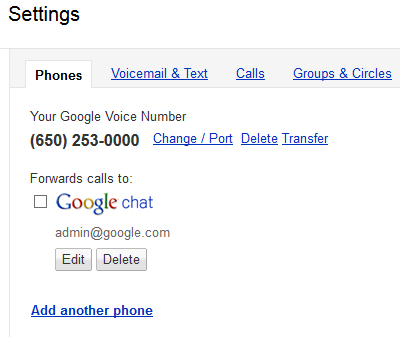 Forwards To Google Chat Fixed